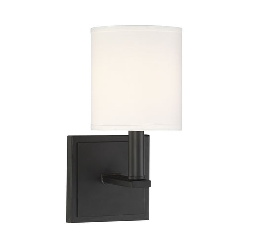 Savoy House - 9-1200-1-89 - One Light Wall Sconce - Waverly - Matte Black