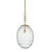 Hudson Valley - 4912-AGB - One Light Pendant - Venice - Aged Brass