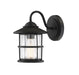 Meridian - M50014BK - One Light Outdoor Wall Sconce - Moutd - Matte Black