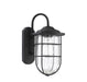 Meridian - M50015BK - One Light Outdoor Wall Lantern - Moutd - Matte Black