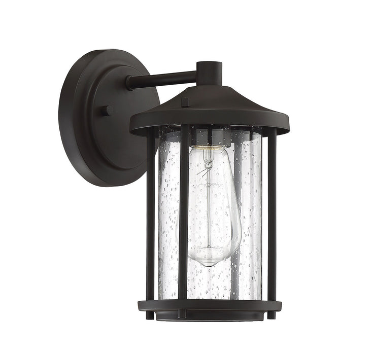 Meridian - M50019ORB - One Light Outdoor Wall Sconce - Moutd - Oil Rubbed Bronze