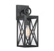 Meridian - M50027BK - One Light Outdoor Wall Sconce - Moutd - Black