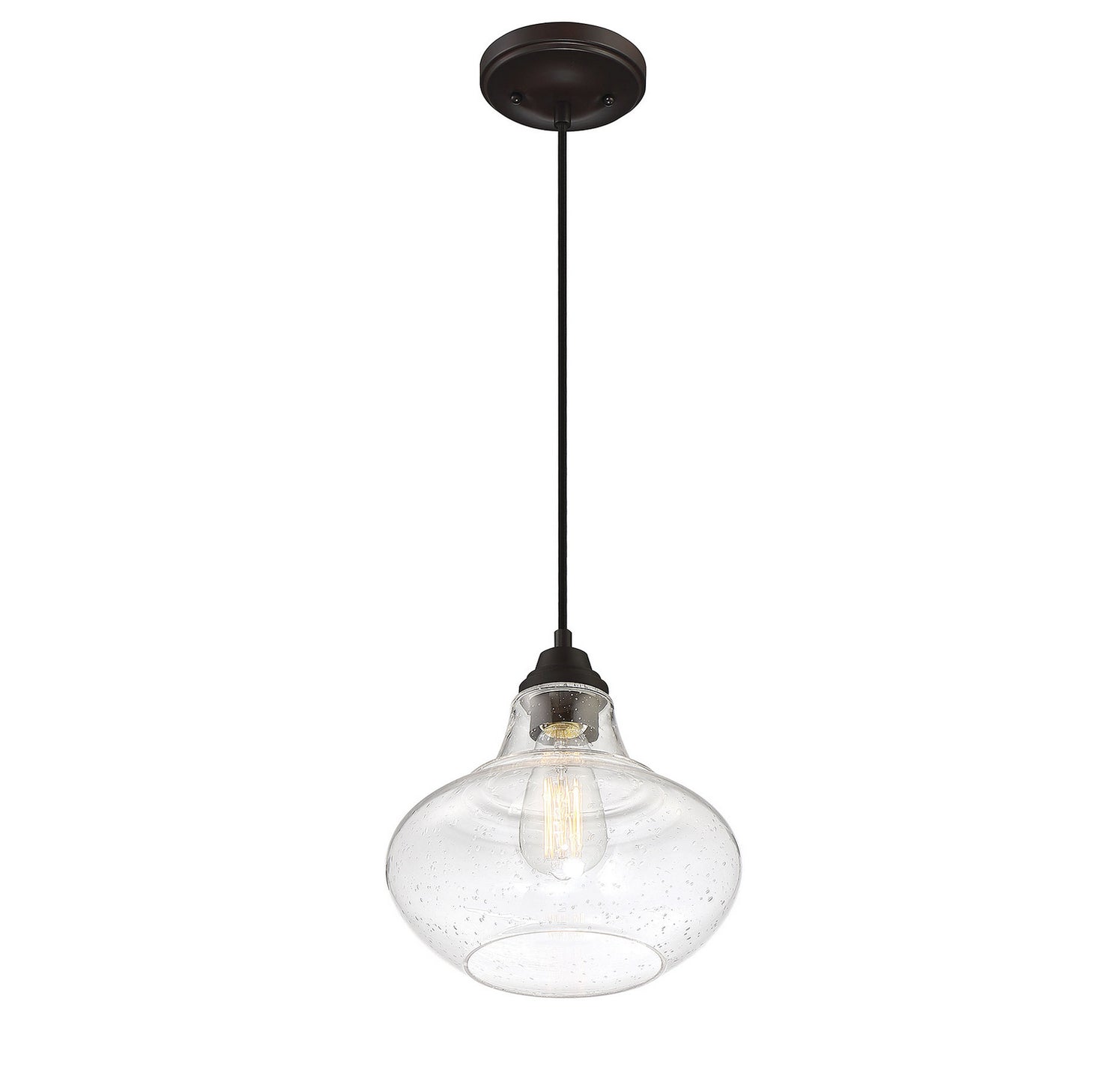 Meridian - M70080ORB - One Light Mini Pendant - Mmin2 - Oil Rubbed ...