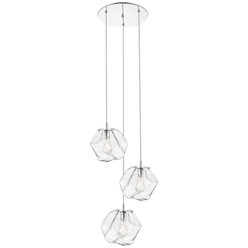 Access - 63127LEDDLP-MSS/CLR - LED Pendant - Boulder - Mirrored Stainless Steel