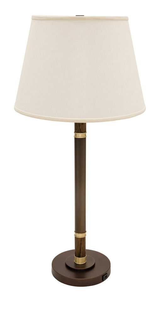 House of Troy - BA750-CHB - One Light Table Lamp - Barton - Chestnut Bronze with Satin Brass