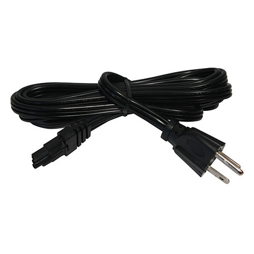 W.A.C. Lighting - BA-PC6-BK - Power Cord for Light Bar - Light Bars Accessories - Black