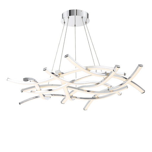 W.A.C. Lighting - PD-60944-CH - LED Chandelier - Divergence - Chrome
