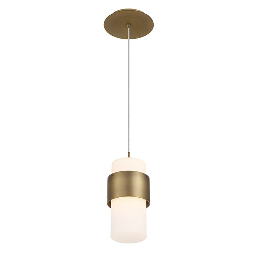 W.A.C. Lighting - PD-68909-AB - LED Pendant - Banded - Aged Brass