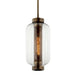 One Light Hanging Lantern-Mini Pendants-Troy Lighting-Lighting Design Store