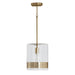 Capital Lighting - 335911PB - One Light Pendant - Independent - Polished Brass