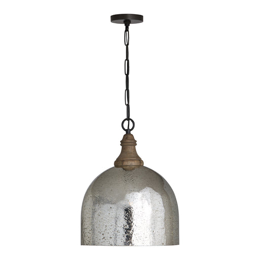 Capital Lighting - 336011YP-483 - One Light Pendant - Independent - Grey Wash and Dark Pewter