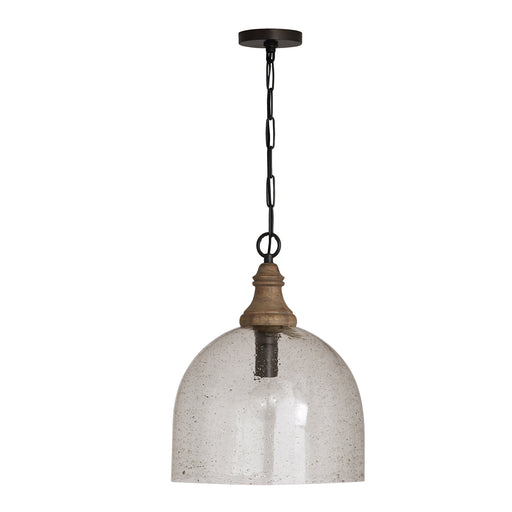 Capital Lighting - 336011YP-484 - One Light Pendant - Independent - Grey Wash and Dark Pewter