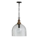 Capital Lighting - 336011YP-485 - One Light Pendant - Independent - Grey Wash and Dark Pewter