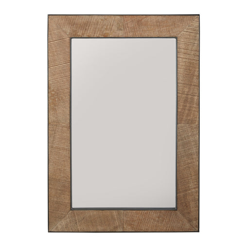 Capital Lighting - 736102MM - Mirror - Independent - Natural Rough Sawn Wood with Zinc Metal