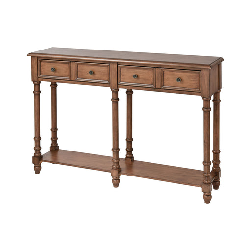 Stein World - 16934 - Console Table - Hager - Dark Mahogany Stain