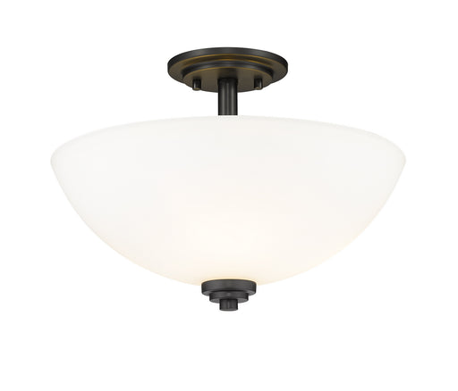 Ashton Three Light Semi Flush Mount