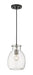 Z-Lite - 476MP-MB-BN - One Light Pendant - Bella - Matte Black / Brushed Nickel