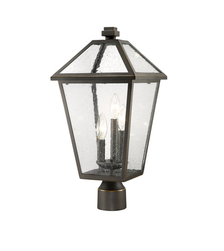 Talbot Three Light Outdoor Post Mount