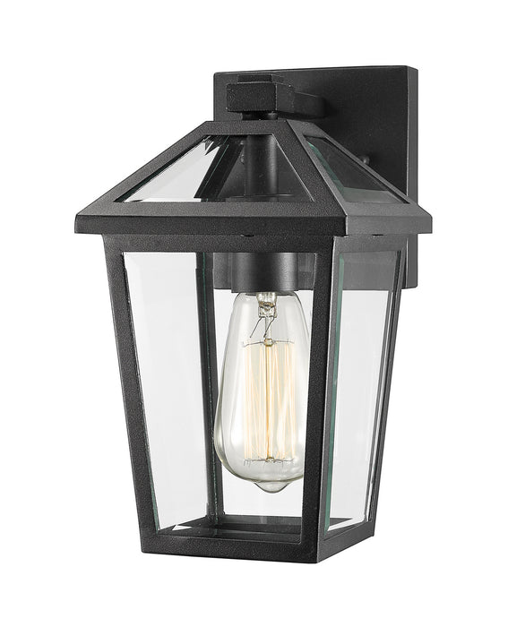 Z-Lite - 579S-BK - One Light Outdoor Wall Mount - Talbot - Black