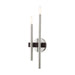 Livex Lighting - 15582-91 - Four Light Wall Sconce - Denmark - Brushed Nickel w/ Bronze Accents