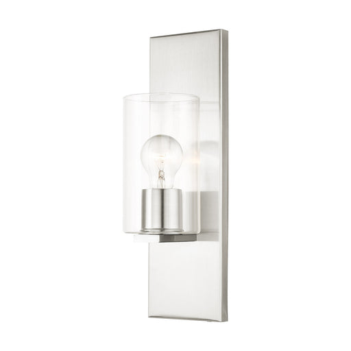 Livex Lighting - 16551-91 - One Light Wall Sconce - Zurich - Brushed Nickel