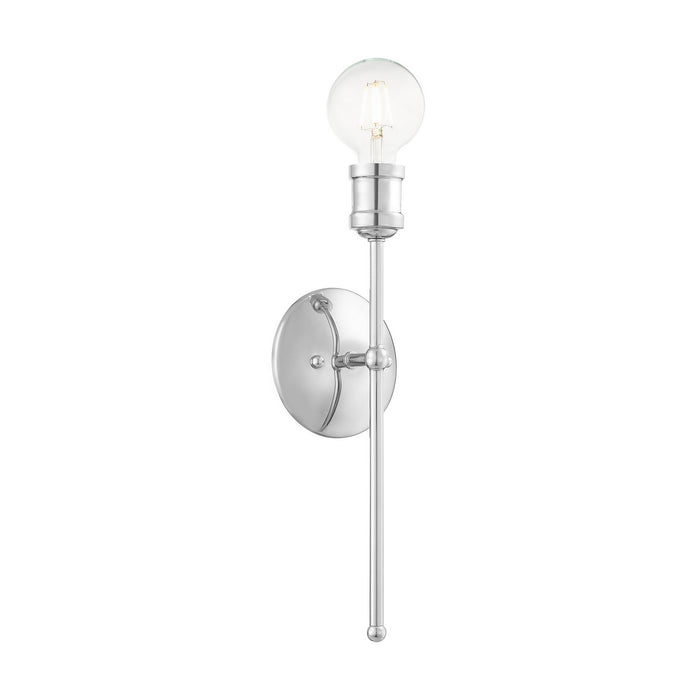 Livex Lighting - 16711-05 - One Light Wall Sconce - Lansdale - Polished Chrome