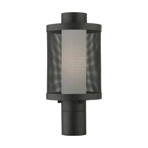 Livex Lighting - 20684-14 - One Light Outdoor Post Top Lantern - Nottingham - Textured Black