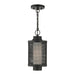 Livex Lighting - 20685-14 - One Light Outdoor Pendant - Nottingham - Textured Black