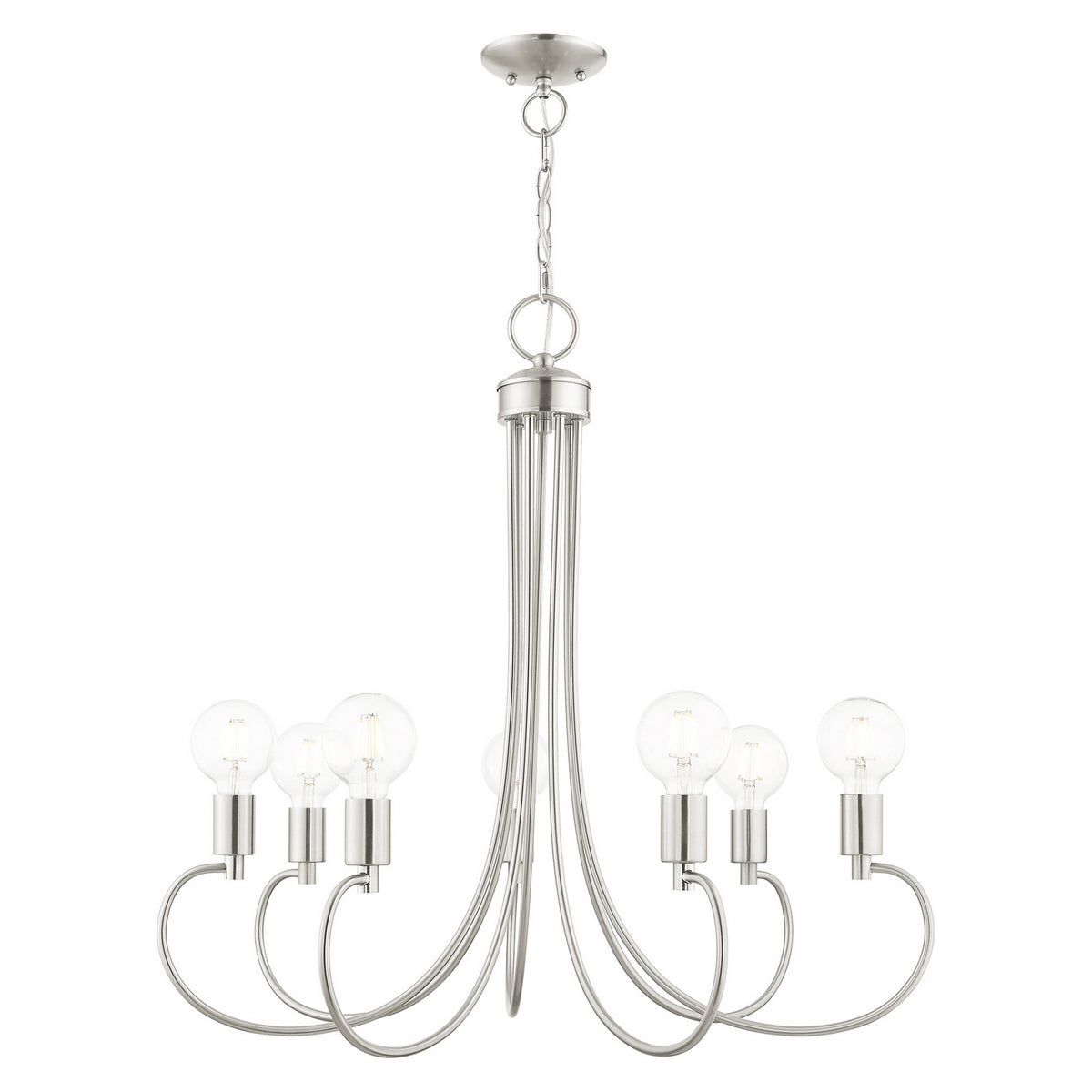 Livex Lighting - 42927-91 - Seven Light Chandelier - Bari