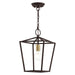 Livex Lighting - 49432-07 - One Light Convertible Semi Flush/Lantern - Devonshire - Bronze