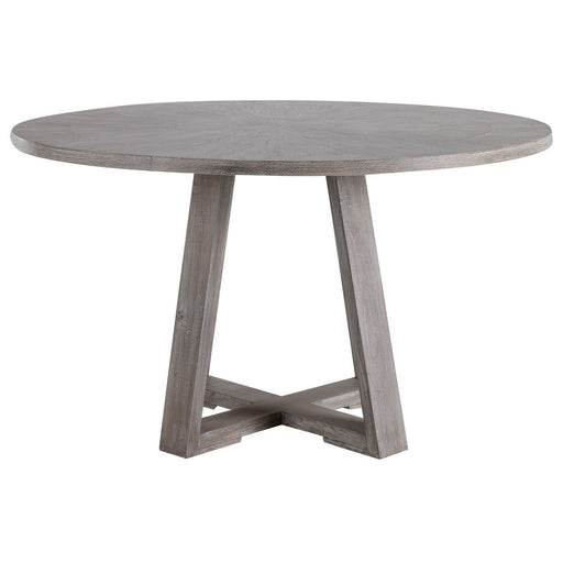 Uttermost - 24952 - Dining Table - Gidran - Soft Gray