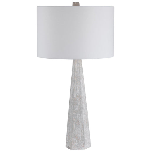 Uttermost - 28287 - One Light Table Lamp - Apollo - Brushed Nickel