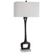 Uttermost - 28297 - One Light Table Lamp - Darbie - Aged Black