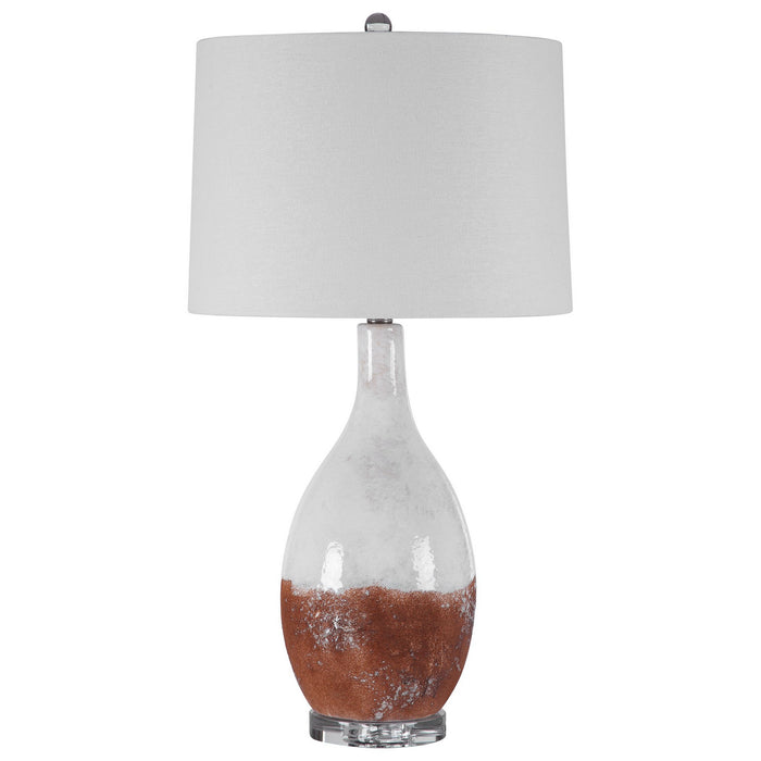 Uttermost - 28339-1 - One Light Table Lamp - Durango - Brushed Nickel