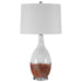 Uttermost - 28339-1 - One Light Table Lamp - Durango - Brushed Nickel