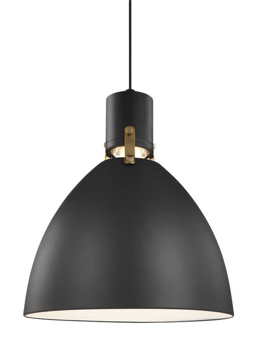 Generation Lighting - P1442MB-L1 - LED Pendant - Brynne - Matte Black