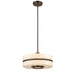 DVI Lighting - DVP31610GR-TO - One Light Pendant - Orchestra - Graphite with True Opal Glass