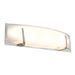 DVI Lighting - DVP8193BN-OP - LED Vanity - Hyperion - Buffed Nickel with Half Opal Glass