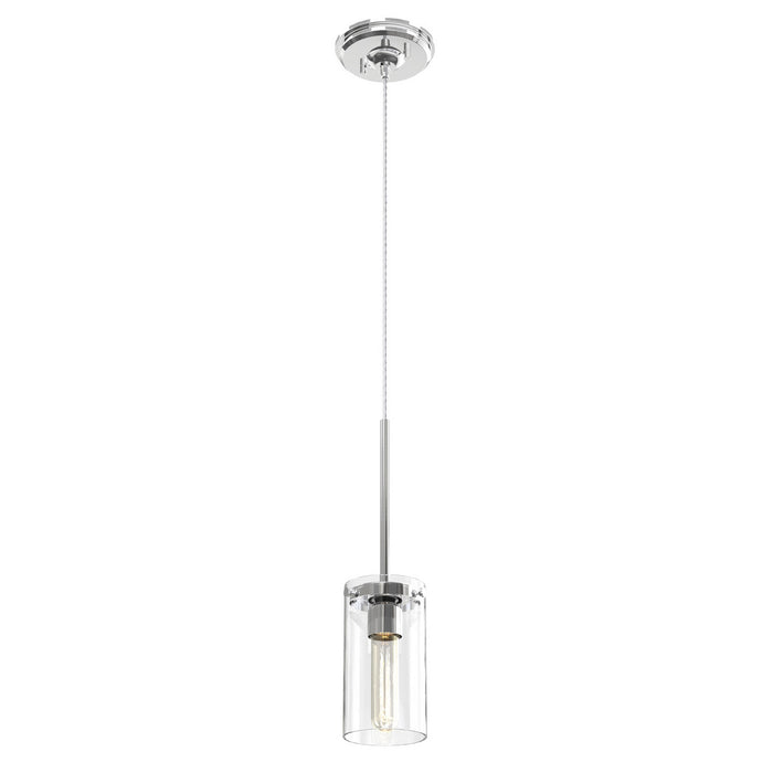 DVI Lighting - DVP9051CH-CL - One Light Pendant - Erin - Chrome with Clear Glass