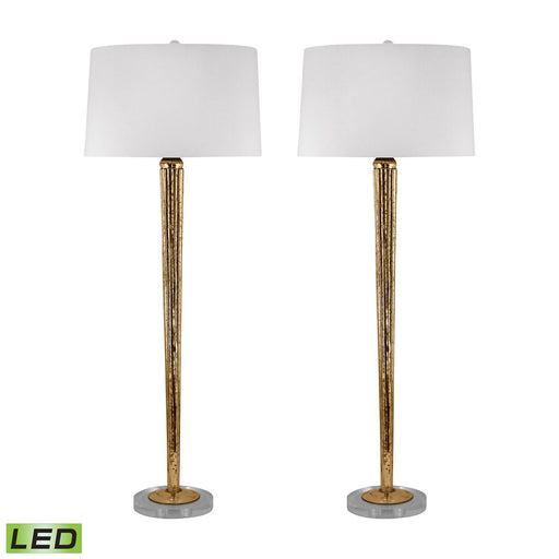 Elk Home - 711/S2-LED - LED Table Lamp - Mercury Glass - Mercury Gold