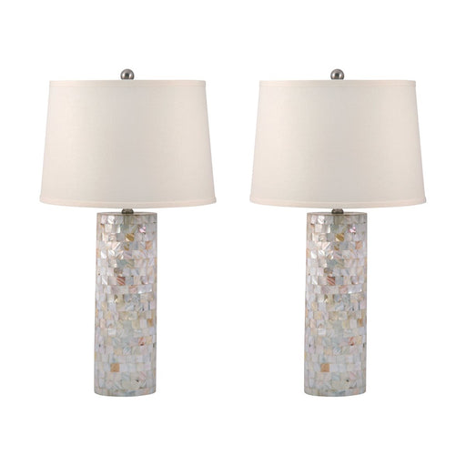 Mother of Pearl Table Lamp (Set of 2)