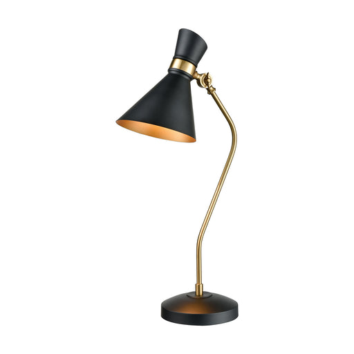 Elk Home - D3806 - One Light Table Lamp - Virtuoso - Black, New Aged Brass, New Aged Brass
