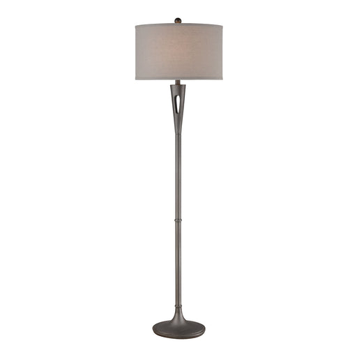 Elk Home - D3992 - One Light Floor Lamp - Lightning Rod - Pewter