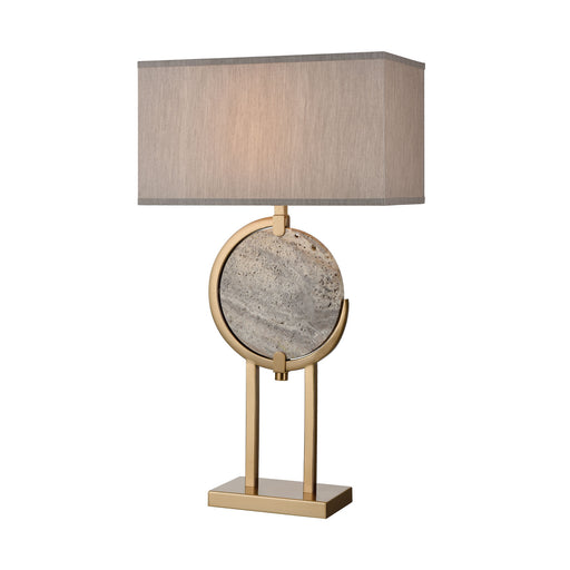 Elk Home - D4113 - One Light Table Lamp - Arabah - Grey Marble, Cafe Bronze, Cafe Bronze