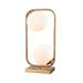 Elk Home - D4156 - Two Light Table Lamp - Moondance - Aged Brass