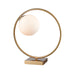 Elk Home - D4157 - One Light Table Lamp - Moondance - Aged Brass