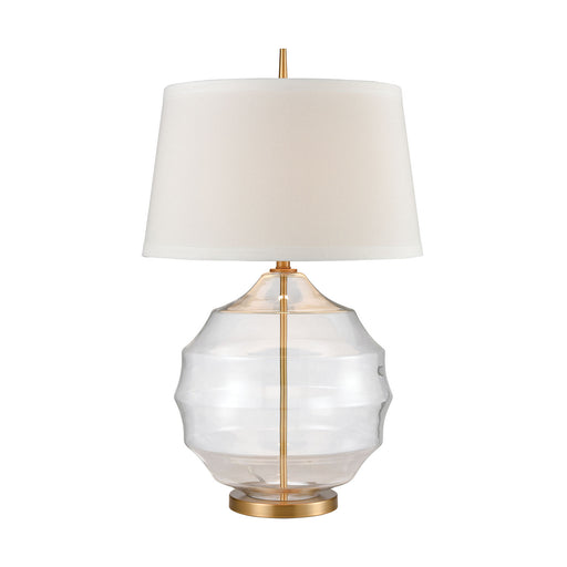 Elk Home - D4319 - One Light Table Lamp - Clear, Matte Brushed Gold, Matte Brushed Gold