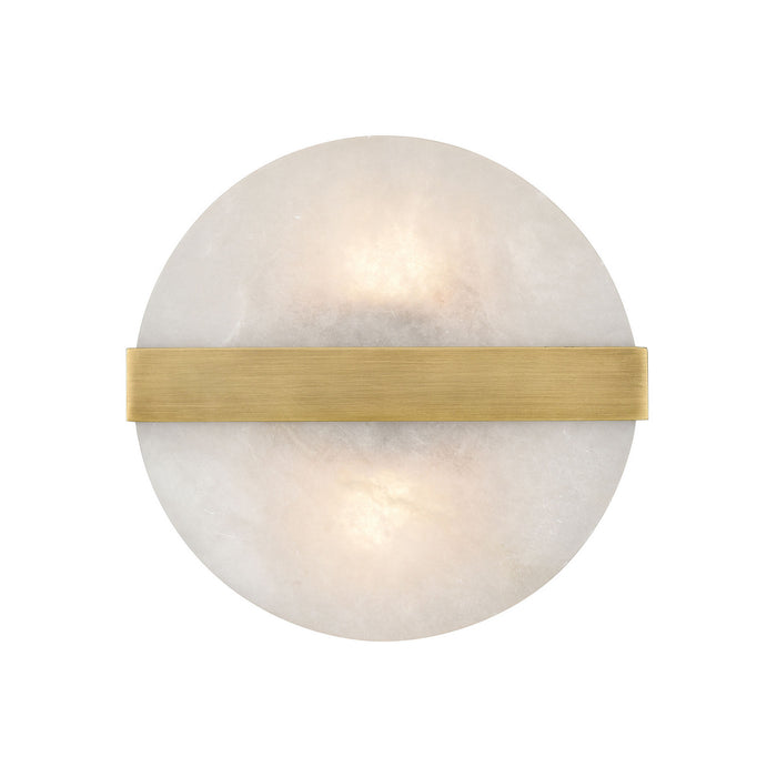 Elk Home - D4353 - Two Light Wall Sconce - Stonewall - White