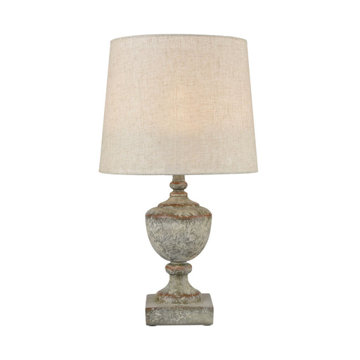 Elk Home - D4389 - One Light Table Lamp - Regus - Grey, Antique White, Antique White