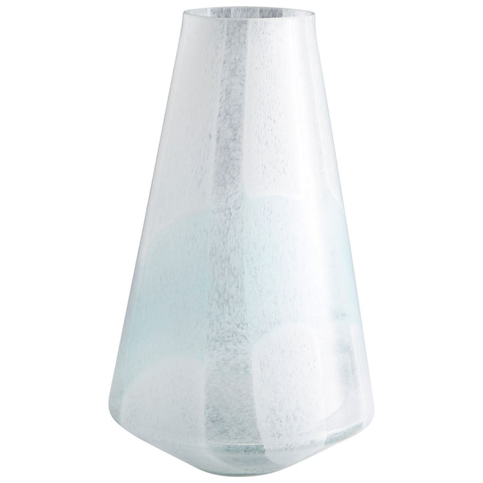 Cyan - 10290 - Vase - Sky Blue And White